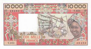 10000 Francs